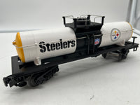 MTH Railking 30-40177B PITTSBURGH STEELERS TANK CAR O SCALE Like New