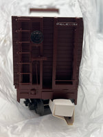 MTH Premier 20-95199 Pittsburgh & Lake Erie Flat Car w/Bulkheads w/Covered Wood Load O SCALE Like New