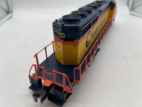 MTH Premier 20-2216-1 Chessie SD40-2 Diesel Engine - Chessie Cab WM 7547 #3  With Proto O SCALE. Used Excellent