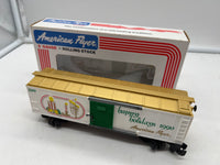 Lionel AF SEASONS GREETINGS CAR 1990 CHRISTMAS BOXCAR S SCALE Like New