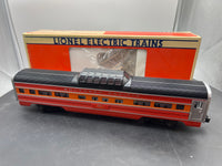 Lionel 6-7211 Southern Pacific daylight aluminum vista-dome car O SCALE Like New