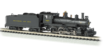 Bachmann 51461 BALTIMORE OHIO B&O BALDWIN  4-6-0 STEAM LOCOMOTIVE 2020 DCC N SCALE NEW