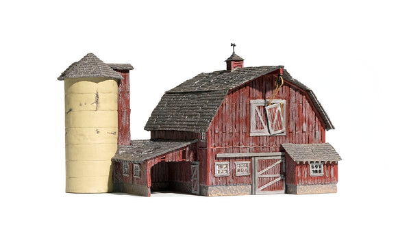 Woodland Scenics WDS BR4932 WDS4932 Old Weathered Barn - N Scale NEW