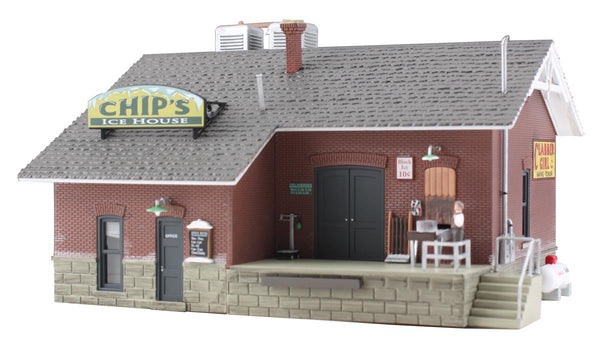 Woodland Scenics  WDS BR5028  WDS5028 Chip's Ice House - HO Scale NEW