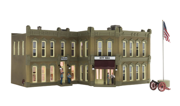 Woodland Scenics WDS BR5030 WDS5030 Municipal Building - HO Scale NEW