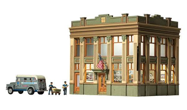 Woodland Scenics WDS BR5033 WDS5033 Citizens Savings and Loan - HO Scale NEW