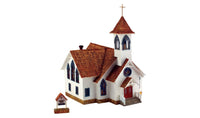 Woodland Scenics WDS BR5041 WDS5041 Community Church - HO Scale NEW