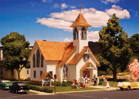 Woodland Scenics WDS BR5041 WDS5041 Community Church - HO Scale NEW