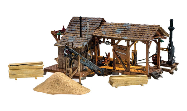 Woodland Scenics WDS BR5044 WDS5044 Buzz's Sawmill - HO Scale NEW