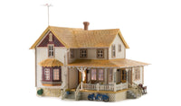 Woodland Scenics  WDS BR5046  WDS5046 Corner Porch House - HO Scale NEW