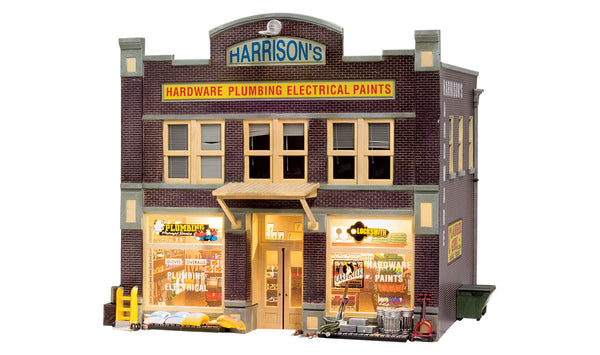 Woodland Scenics WDS BR5842 WDS5842 Harrison's Hardware - O Scale NEW