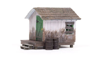 Woodland Scenics WDS BR5858 Wood Shack Built & Ready O Scale  NEW