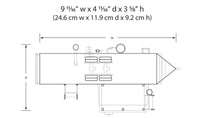Woodland Scenics WDS BR5861 WDS5861 Grillin' and Chillin' Trailer - O Scale limited NEW