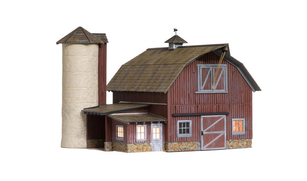 Woodland Scenic  WDS BR5865  WDS5865 Old Weathered Barn - O Scale NEW