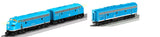 Lionel 2433180 Boston & Maine B&M LEGACY F7 AA Set #4265, #4268, with 2433188 F7B Unit #4267B (Set of 2) O Scale NEW