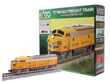 Kato 106-0050 UNION PACIFIC UP F7 Freight Train Starter Set limited N Scale NEW
