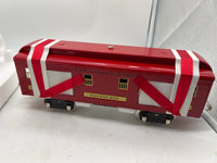 Lionel CLASSICS 6-13400 323 RED BAGGAGE CAR TINPLATE STANDARD GAUGE NEW