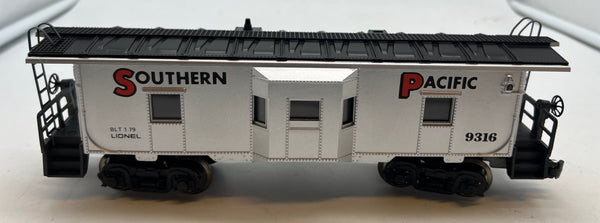 Lionel 6-9316 Southern Pacific SP Bay Window Caboose O SCALE Like New