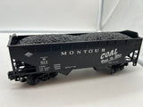 MTH Premier 20-97518 Montour - Coal Goes To War 2-Bay Offset Hopper Car  517 O SCALE NEW