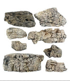Woodland Scenics WDS C1137 WDS1137 Terrain Faceted Ready Rocks limited O SCALE NEW