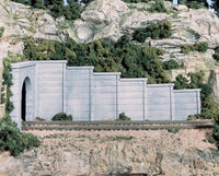 Woodland Scenics WDS C1158 WDS1158 Concrete Retaining Wall - N Scale NEW
