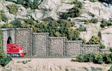 Woodland Scenics WDS C1161 WDS1161 Random Stone Retaining Wall - N Scale NEW