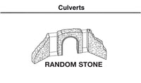 Woodland Scenics WDS C1164 WDS1164 Random Stone Culvert - N Scale NEW