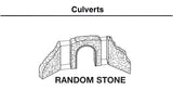 Woodland Scenics WDS C1164 WDS1164 Random Stone Culvert - N Scale NEW