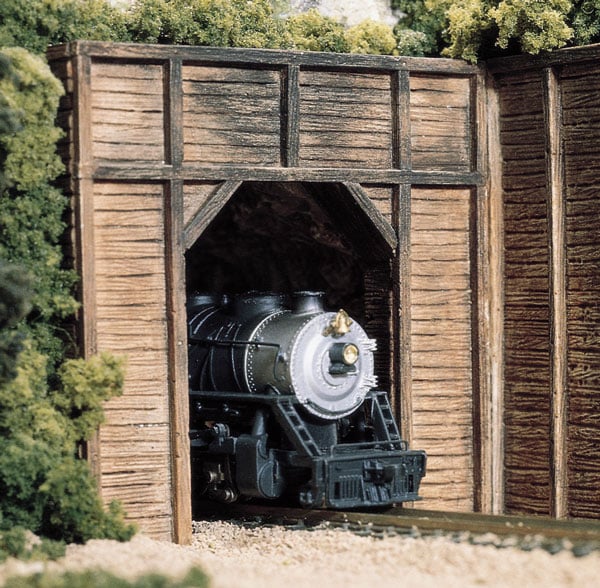 Woodland Scenic  WDS C1254  WDS1254 Timber Single Portal - HO Scale NEW