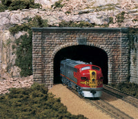 Woodland Scenics WDS C1257 WDS1257 Cut Stone Double Portal - HO Scale NEW