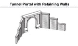 Woodland Scenics WDS C1257 WDS1257 Cut Stone Double Portal - HO Scale NEW