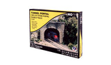 Woodland Scenics WDS C1257 WDS1257 Cut Stone Double Portal - HO Scale NEW