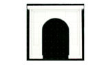 Woodland Scenics WDS C1266 WDS1266 Concrete Single Portal - O Scale NEW