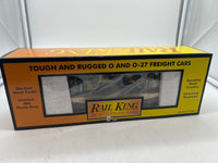 MTH Railking 30-76036 Army Flat Car w/ 2 humvees O SCALE NEW