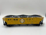 MTH Premier 20-97841 Norfolk Southern 4 Bay Hopper w/ Coal Load 50th Anniversary Pier 6O SCALE NEW