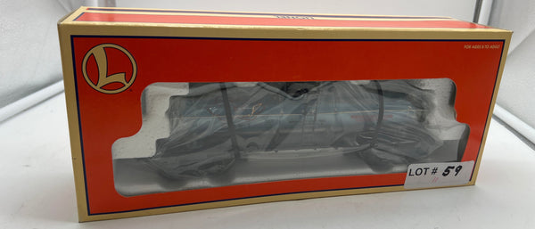 Lionel 6-16153 Atomic Energy Commission AEC reactor fluid tank car blue O SCALE NEW