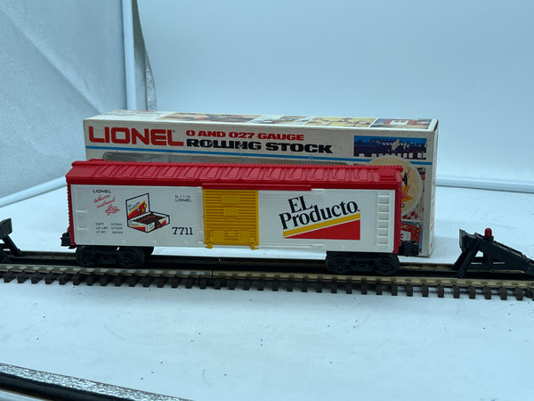 Lionel 6-7711 El Producto refrigerator car 1078 O SCALE Used Excellent