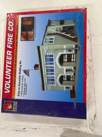 LifeLike 433-7483 Volunteer Fire Co Building Kit N SCALE NEW