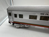 Lionel 6-25130 Santa Fe streamliner coach car O SCALE Used Damaged Box AS IS