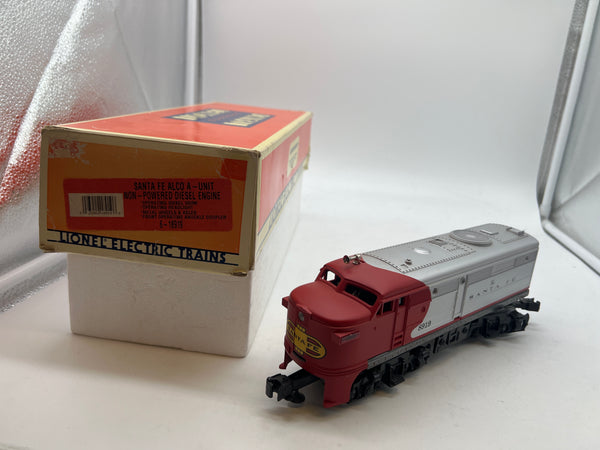 Lionel Santa Fe Alco A-Unit Non-Powered Diesel Engine 6-18919 O SCALE Used Excellent