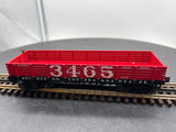 MTH Railking 30-72124 ATSF Santa Fe Gondola Car (19th Century) O SCALE Used Excellent