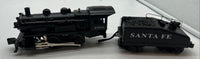 Lionel 6-28661 SANTA FE 0-4-0 #2300 steam locomotive O SCALE Like New