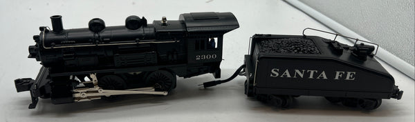 Lionel 6-28661 SANTA FE 0-4-0 #2300 steam locomotive O SCALE Like New