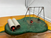 Lionel 6-14199 Playground Swings O SCALE Used Excellent Damaged Box