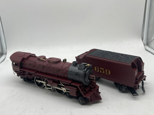 Lionel 6-38657 CHICAGO ALTON LIMITED PACIFIC #659 O SCALE Like New