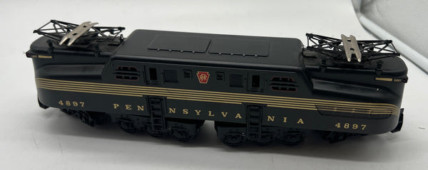 MTH rk-2500 PRR GG1 Brunswick Green 5 stripe locomotive O SCALE Like New