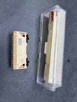 Atlas 39162 CSX ACF centerflow 2  bay hopper graffitied N SCALE WEATHERED AS IS Used Excellent