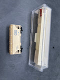 Atlas 39162 CSX ACF centerflow 2  bay hopper graffitied N SCALE WEATHERED AS IS Used Excellent
