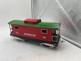 MTH Tinplate 10-2044 200 Series Std. Gauge Caboose - Red & Pea Green Standard gauge  NEW No Box