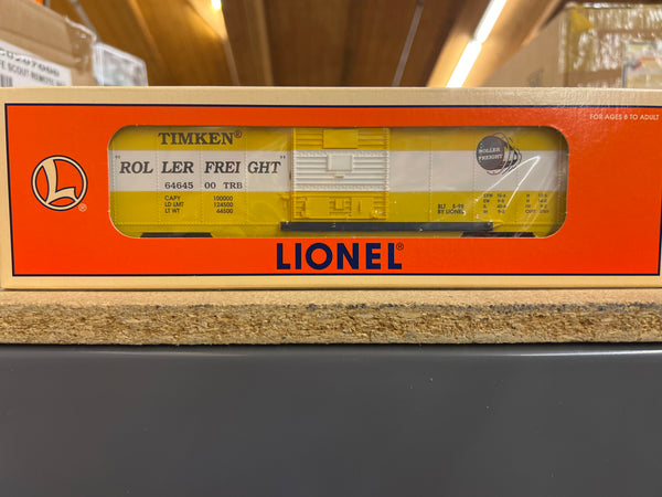 Lionel  6-29212  Timken 6464 series boxcar O SCALE NEW